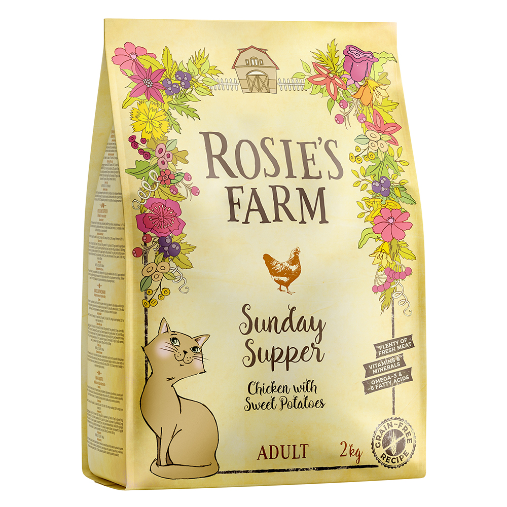 sneeuwman Plakken Oogverblindend 3x2kg Rosie's Farm Adult Kip met Zoete Aardappel Kattenvoer droog | De  Kattensite Webshop