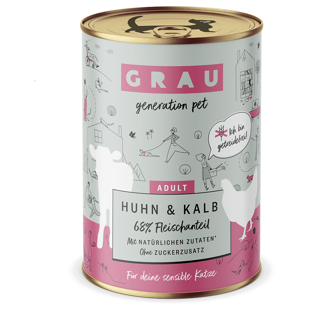400196_pla_grau_schlemmertopfchen_getreidefrei_katze_huhn_kalb_400g_hs_01_0