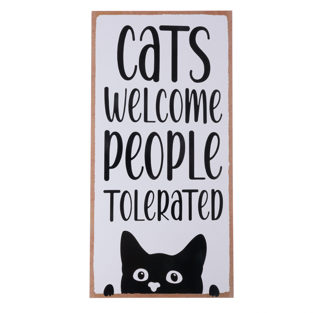 528717_tiaki_decorative_sign_cats_welcome_people_tolerated_fg_6994_7