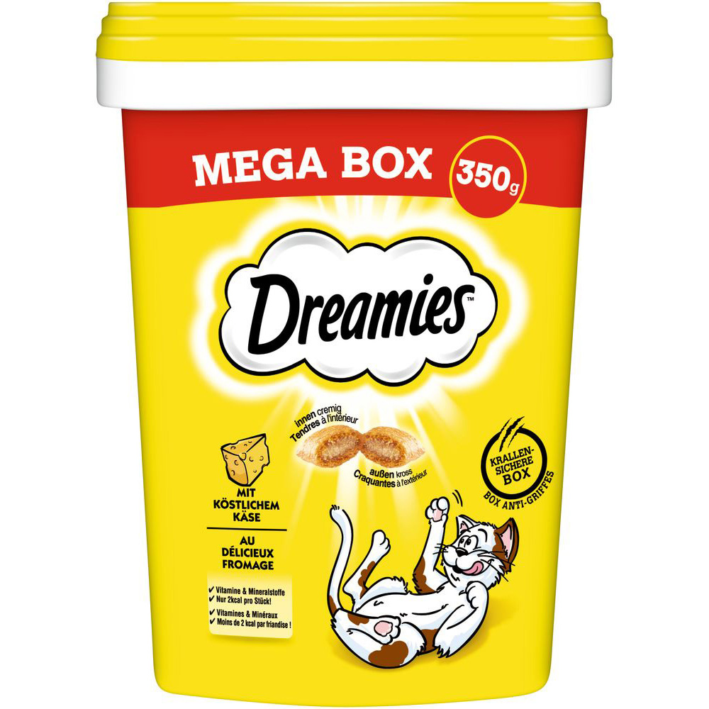 Dreamies Mega-Box mit köstlichem Käse