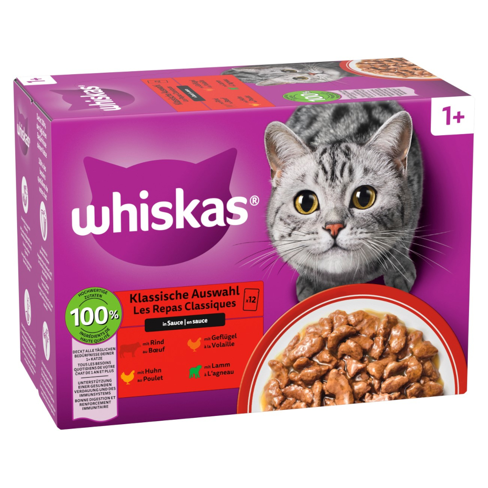356196_pla_whiskas_1plus_adult_frischebeutel_classic_sauce_12x85g_hs_01_4