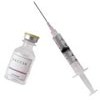 Flesje serum en injectiespuit