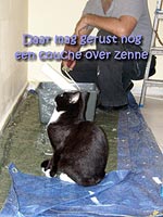 Column Klussen, metamorfosen en gunstelingen (verven)