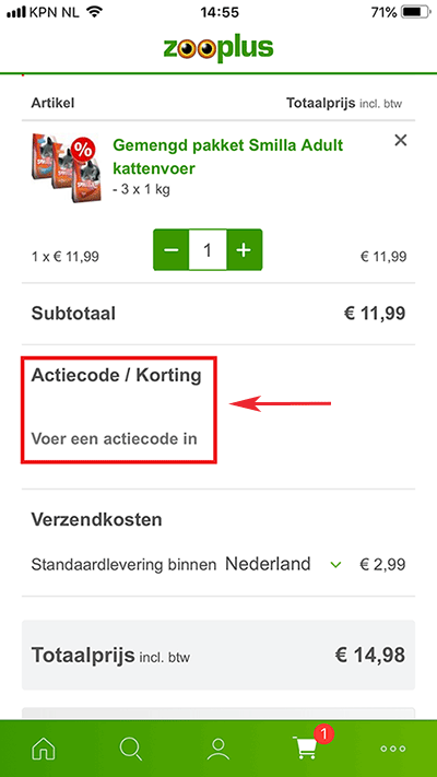 Zooplus kortingsacties